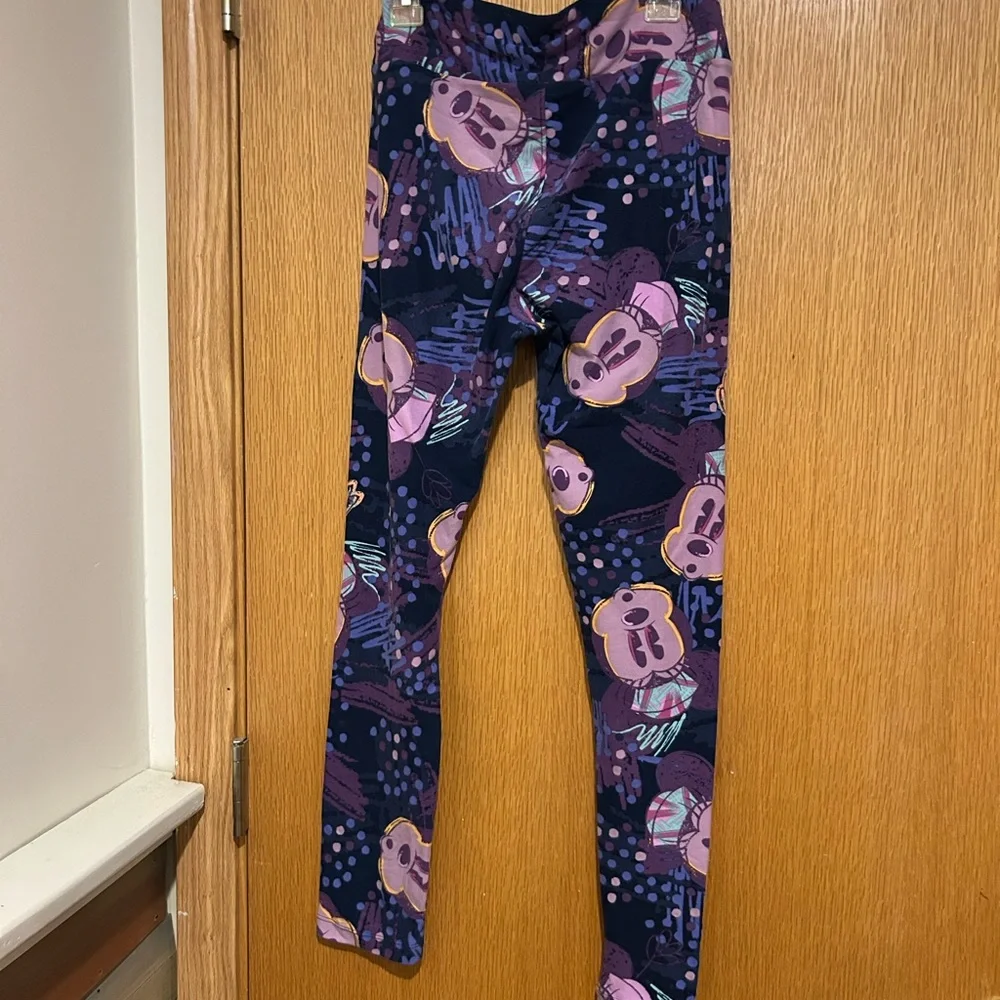 LuLaRoe Minnie Mouse Leggings - Picture 3 of 3